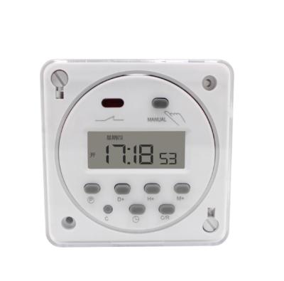 China CN101A Pick Up Box 220VAC 16A DIGITAL PROGRAMMABLE Time Switch Time Relay 60*60*32mm for sale