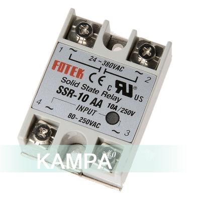 China SSR-10AA AC Sealed To AC Electric Relay SSR 10A 220VAC Fotek SSR Solid State Relay for sale