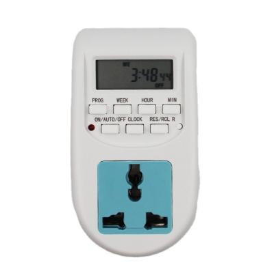 China 10A 220V European Weekly Mechanical Program Timer Socket Outlet Digital Timer AL-06 for sale