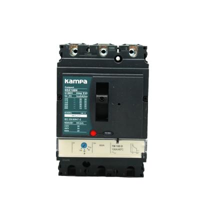 China Plastic Molded Case Circuit Breaker Kampa LV429554 NSX Compact NSX100B - TMD - 40 A-3 Poles 3d for sale