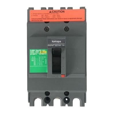 China Mccb 25ka Best Selling Mold Case Circuit Breaker Kampa 15a ezc three phase EZC for sale