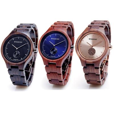 China WYGICOO Wholesale Water Resistant Private Label Luxury Bamboo Mens Wood Watches for sale