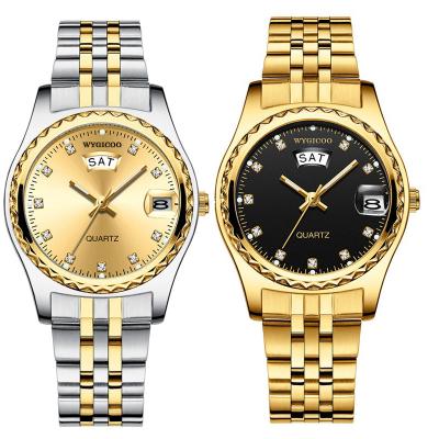 China WYGICOO Automatic Date Fashion Brand Romantic Princess Color Ladies Women Quartz Watches for sale