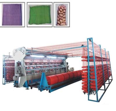 China Plastic High Speed ​​Parasol Bag Net Warp Mesh Double Needle Knitting Machine for sale