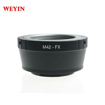 China Aluminum Camera Mount Adapter M42 Lens To Fujifilm X-Pro1 Lens Mount M42-FX for sale