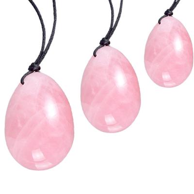 China China obsidian undrilked drilled large medium small jade yoni eggs for women pelvic floor muscles massage exercise for sale