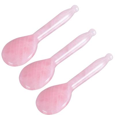 China High quality face jade guasha jade comb rose electric quartz guasha board gua sha for sale for sale