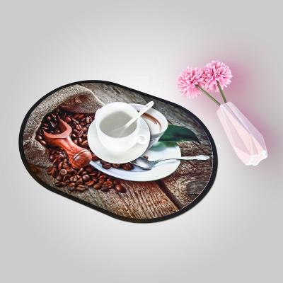 China Waterproof PP Carpet All-Season Table Place Mats And Activity Area Rugs Cheap Plastic Chinese Oval Place Mats Design for sale