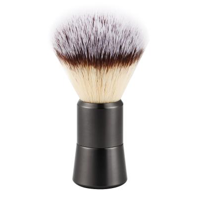 China Best Shaving Brush Natural Wooden Beard Nylon Brush Hair Shaving Brush For Men for sale