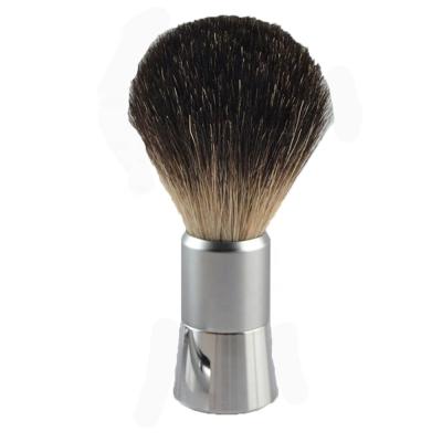 China Good Quality Shaving Brush Metal Handle Customized Logo Badger Hair Shaving Brush for sale