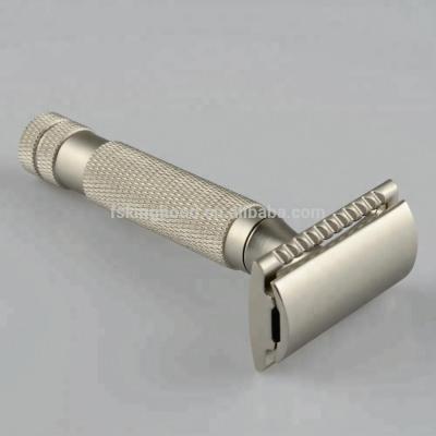 China Twin Blade Double Edge Blade Metal Safety Shaving Razor Supplier for sale