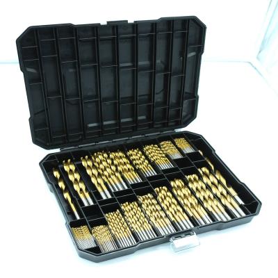 China Household 230pcs HSS Cobalt Twist Drill Bit Set Metal Drilling Twist Drill Bit Set For Metal for sale