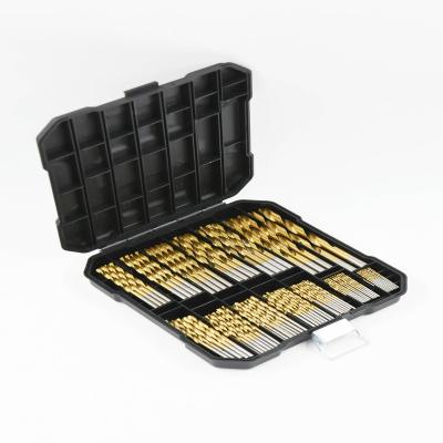 China Household 99pcs HSS Cobalt Twist Drill Bit Set Metal Drilling Twist Drill Bit Set For Metal for sale