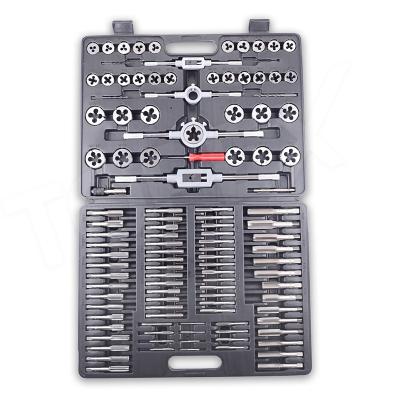 China 118pcs Fine Set Tap And Die Carbon Steel Tool Kit for sale