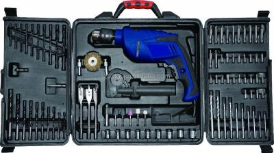 China Electric Tool Kit 92pcs Electric Drill Set Power Impact Drill Set Kit for sale