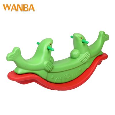 China Durable Kids Toys Using Low Price And High Quality Seesaw Plastic Playground Seesaw For Kids for sale