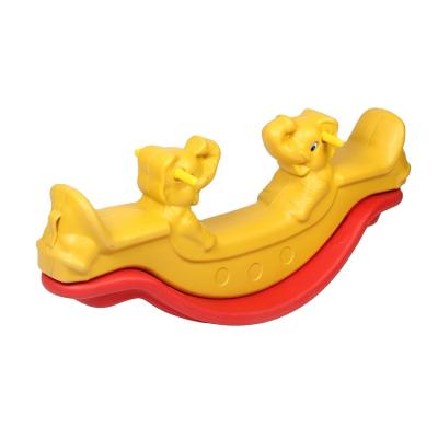 China New Type Portable Play Equipment Low Price Kids Seat 2 Seater Pool Seesaw Seesaw for sale