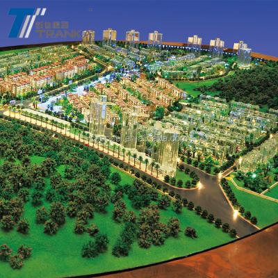 China Hotel Customized Residential Architectural Scale Modeling , Ho Of Scale Model Trains for sale