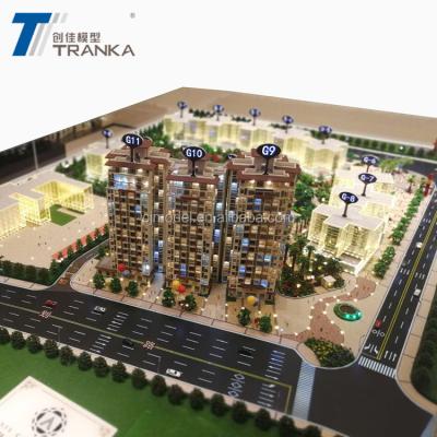 China Real Estate Showing Architectural Model Pointing To Design Studio, Apartment Building Model Homes for sale