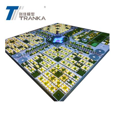 China 1/1000 earthquake modern urban city architectural model for government, ABS plastic and acrylic materials used for sale