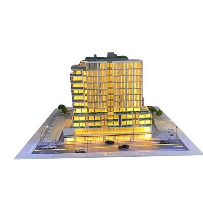 China Beautiful modern architecture lighting used for miniature apartment model, architecture model making for sale