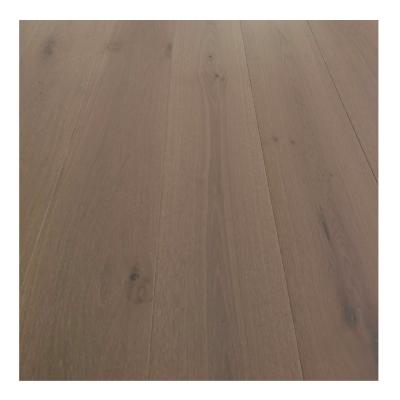 China Modern UV Oil Oak Flooring Residential Hotel Office Timber Flooring Plank Engineered Wood Parquet Shunyang 20572 for sale