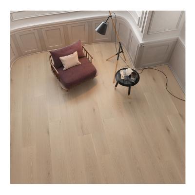 China Latest Modern White Wash Smoked Hardwood Flooring UV Lacquer Engineered Oak Timber Shunyang Portofino Wood Flooring for sale