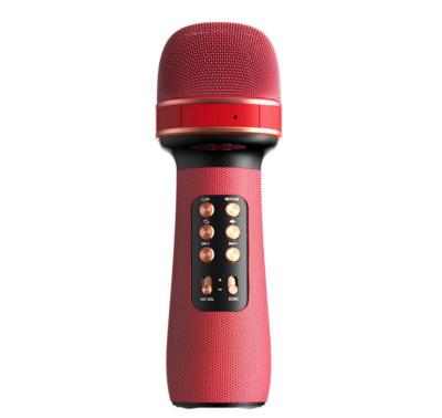 China WS-898 Handheld Microphone Handheld Karaoke Dual Speaker Wireless Condenser Mic Player Singing For IOS Android Smart TV for sale