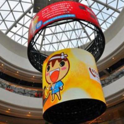 China Indoor High Resolution Round Advertising Advertising Led Display For Video Show for sale