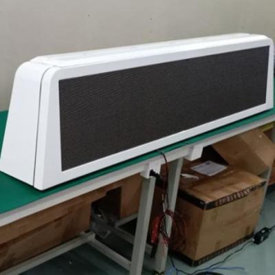 China Large Size Car Taxi Top Led Display 1800*400mm Taxi Top Advertising Display for sale