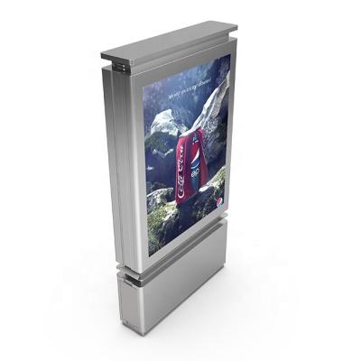 China Outdoor High Resolution 4G Street Bus Stop Fixed intall Advertising Led Display for sale