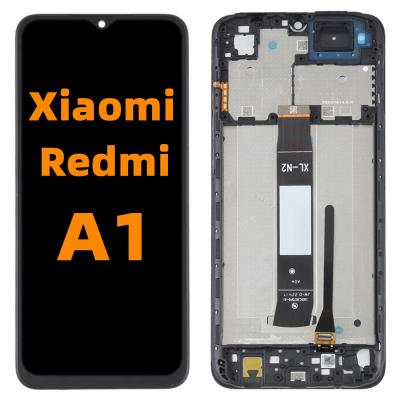 China For Xiaomi Redmi A1 LCD With Frame 6.52 Inch OEM Cell Phone Display Touch Screen Digitizer Assembly Replacement LCDs Parts for sale