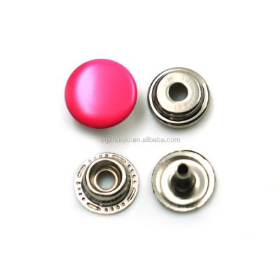 China Decorative Colorful Brass Dry Cleaning Metal Snap Push Buttons Fasteners Grommets and Rivets for Jeans for sale