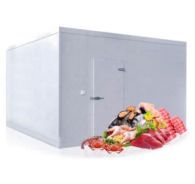 China Single-temperature Deep Freezer Cold Room Construction Supermarket Cold Storage Room For Meat for sale