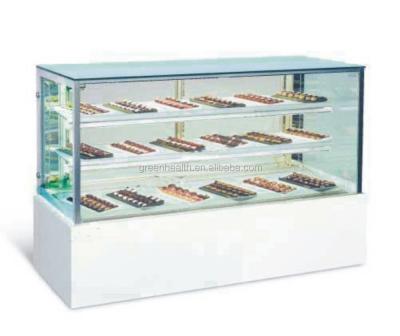 China Single-Temperature Cake Showcase Bakery Display Cake Pastry Chiller Display Cabinet for sale