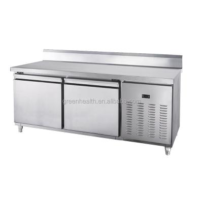 China Single-temperature kitchen swing door workbench refrigeration equipment GHT-15L2B for sale