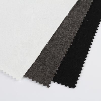 China Heavy Thick Woven Stretch TRSP Polyester Rayon 485GSM Stretch Brushed Winter Fabrics For Coat for sale