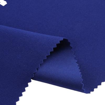 China Single Stretch TSP Dye Woven Apparel Fabric Microfiber 98 Polyester 2 Spandex Fabric Stretch For Clothes for sale