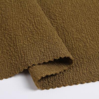 China Plain Stretch TSP Dye 96 Woven Polyester 4 Spandex Dress Crepe Fabric For Garment for sale