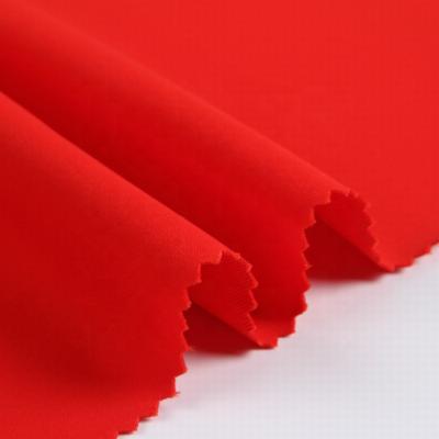 China Stretch Plain Dye 97 Polyester 3 Spandex t400 Fabric For Clothing Dress Or Pants for sale