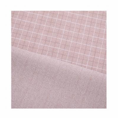 China Good Quality Pure Custom 330 GSM 100% Polyester Seat Plaid Knitted Fabric For Coat Use for sale