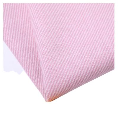 China Pure custom good quality knitted 100% polyester twill seat pink fabric 450GSM for clothing use for sale