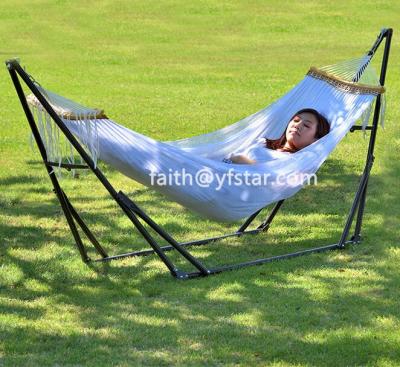 China Modern Japanese Hot Hanging Hammock Chair Outdoor Free Standing Swing Portable Camping Hammock With Bag for sale