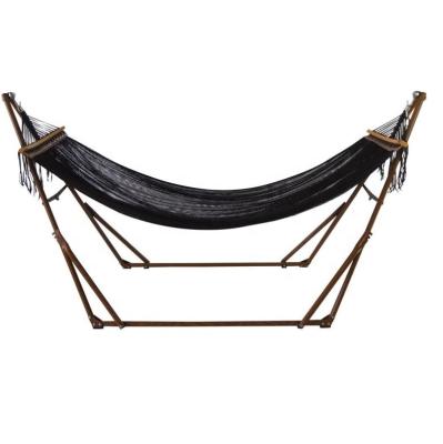 China Contemporary Factory Price Customized Portable Folding Hammock Camping Hammock Stand With Storage Bag Free Standing Hammock Stand for sale