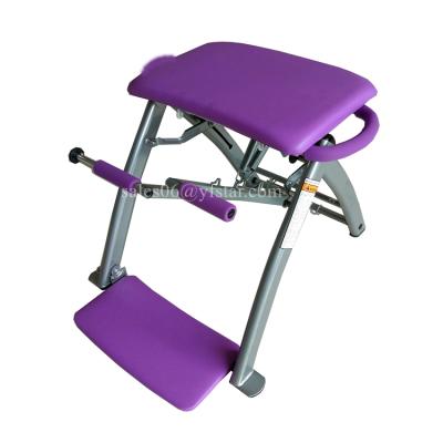 China Steel+Polyester Pilates Equipment Commercial Reformer Machine Yoga Gym Pilates Step Chair Combo Injection Injection for sale