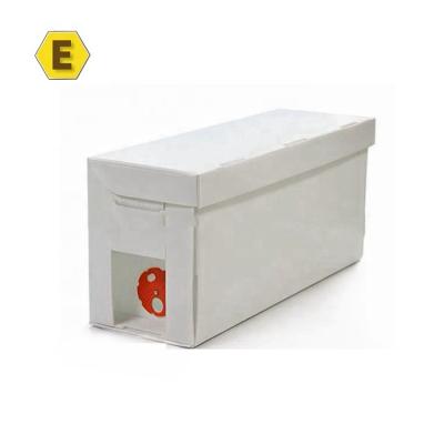 China Bee farm Corflute nuc box polypropylene folding virgin bee amass correx 5 frame plastic bee house nuc queen bee rearing for sale