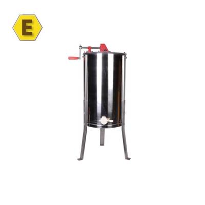 China Russian Honey Extractor Food Grade Stainless Steel Frame Food Grade Honey Extractor 2 High Efficiency Style Manual Type for sale