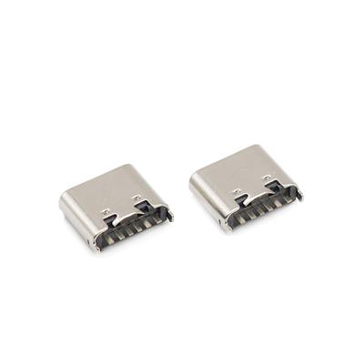 China Type-C Left Female Type C Connector Usb C USB C Charging Connector Smt USB-c Power 3.1 Connector for sale