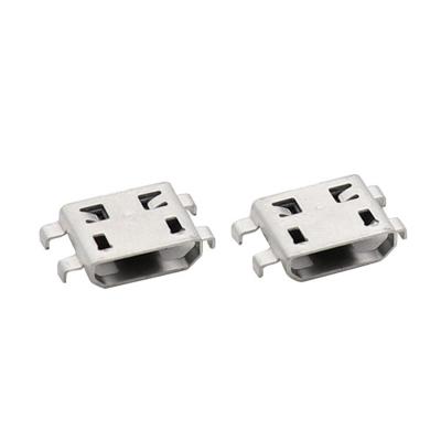 China Factory Wholesale LCP UL94V-0 Types Micro Female Connector Straight 0.8 Usb 5pin Header for sale