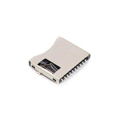 China High Quality Micro LCP UL94V-0 Memory Tf Card Socket Female Connector for sale